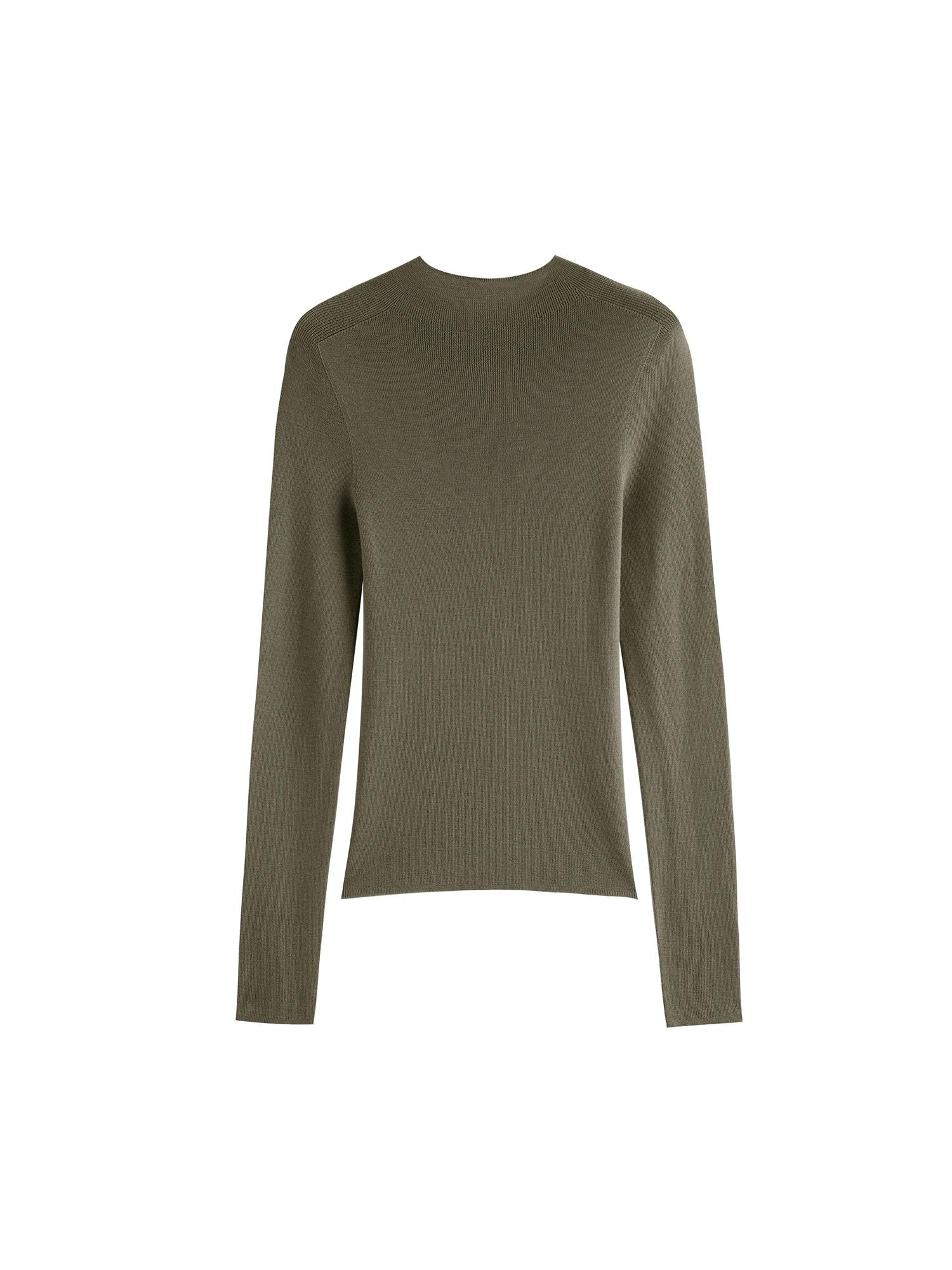 زيكياو تيشيرت صوف نسائي محبوك