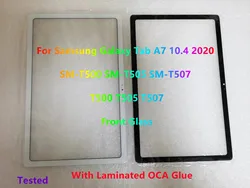 Premium Touch Screen Front Glass with Laminated OCA Glue for Enhanced Display Quality (Glass White With OCA)