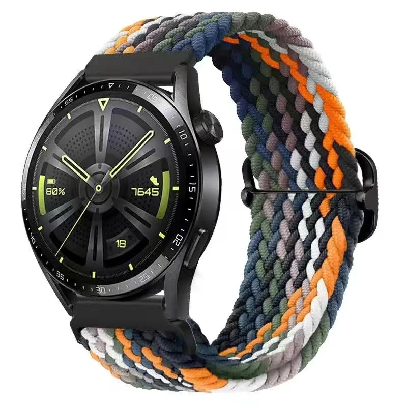 Universal Adjustable Braided Elastic Quick Release Watch Bands (18mm, 20mm, 22mm)