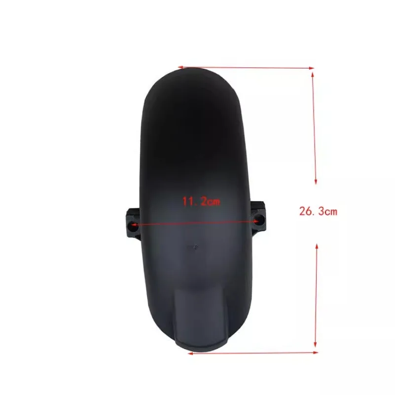 10 Inch Motorized Scooter Front and Rear Fenders Are Suitable for Hilop Q8 Arlang Continental and Rear Water Baffle Tail Lights