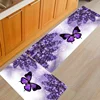 Butterfly Kitchen Floor Mat Home Entrance Doormat Decoration Carpet for Living Room Corridor Long Rugs Non-slip Bedroom Mat 3