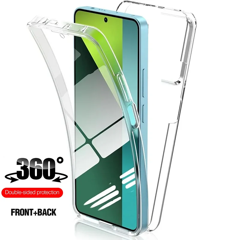 Enhanced Full Body 360° Clear Back Protection Case
