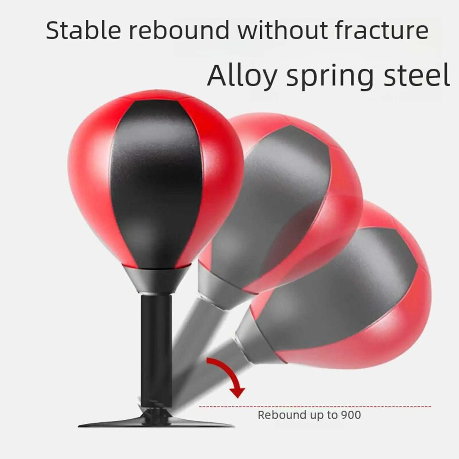 Desktop Punching Bag Equipment Gear Thanksgiving Gifts Heavy Duty Counter with Suction up Boxing Bag Speed Ball with Kids Gloves