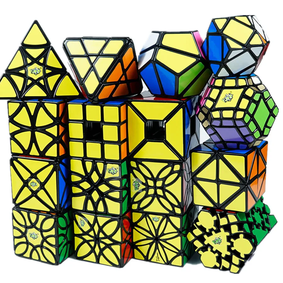 LanLan Strange Shape Special Magic Cube Education Learnning Cubo Magico Toys For Children Kids Gift 2