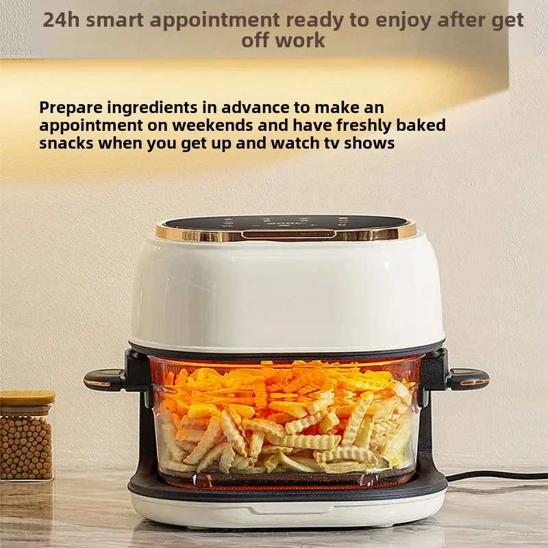 MJY Fryer Oven Multifunctional Electric Fryer Fukvision Household Oven Small Appliances 4