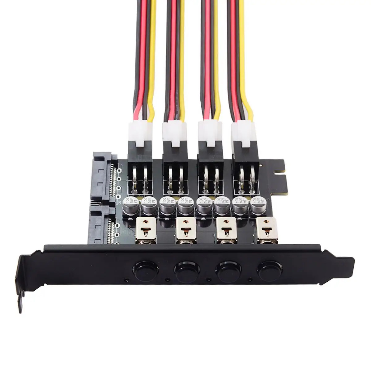 Power Switch Controller para pc Hard Disk Management System Controle Inteligente 4-port Hdd Ssd