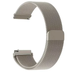 Milanese Loop Stainless Steel Watch Bracelet Strap for OnePlus Watch (Starlight)