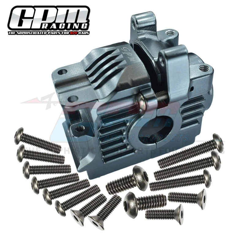 GPM 알루미늄 후면 기어 박스, TRAXXA Rustler, XO-01, 슬래시, 호스, 38 포드 피에스타