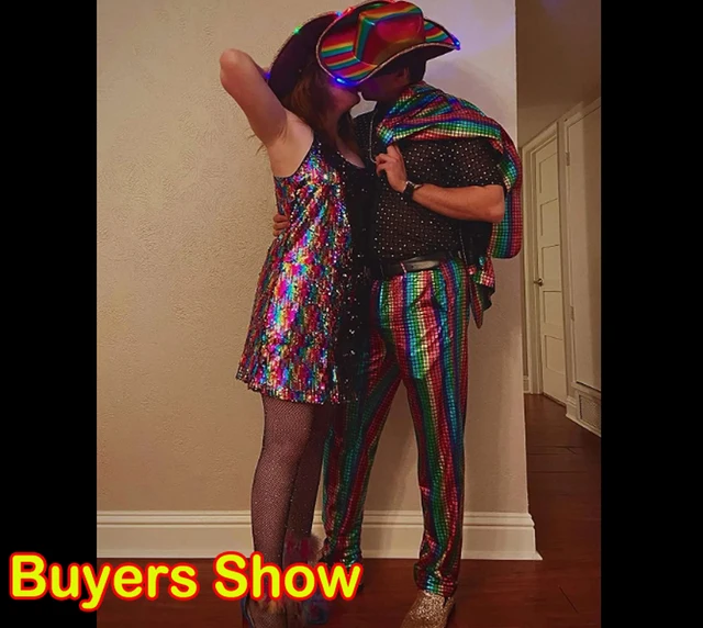  スパンコールフリンジジャケット　シルバー メンズゴールドシルバーフォールディングスーツ,レインボー