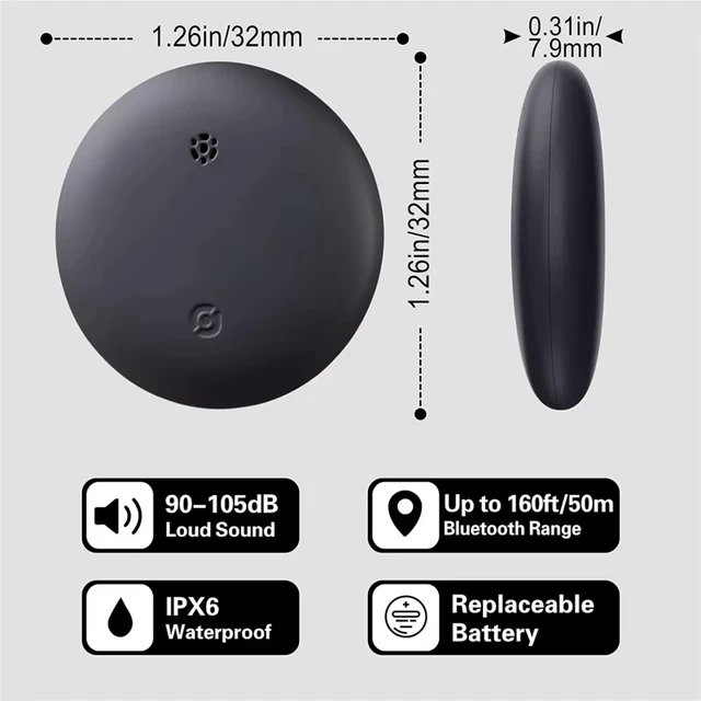GPS Locator Pet Wallet Suitcase Car Global Positioning Tracking Elderly Kids Anti Getting Lost Finder For iPhone Find My 6