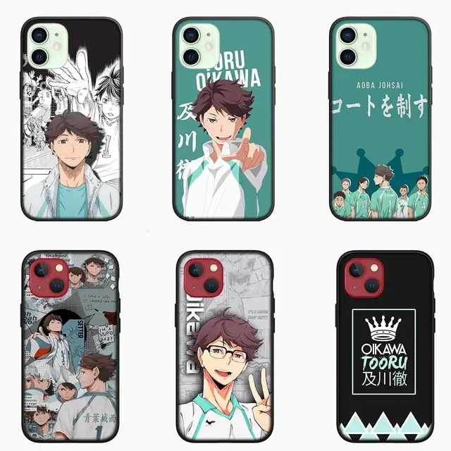 iPhone - AOBA Haikyuu Aoba Johsai Oikawa Tooru Soft Phone Casing for Apple