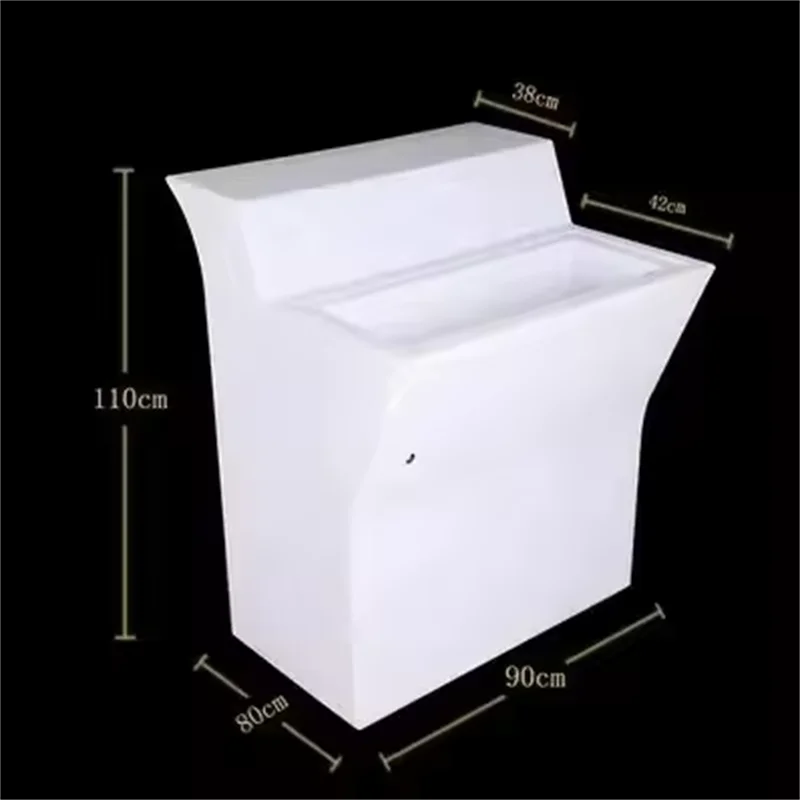 110CM Height LED Luminous Bar Counter waterproof rechargeable Rundbar LED furniture 16 Color Changing Club Waiter bars disco