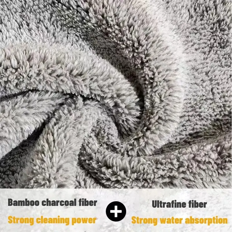 100Pcs Kitchen Cleaning Towel Absorbent Non-stick Oil Rags Pot Dish Washing Wipe Cloth Microfiber Cleaning Cloth Dishcloth