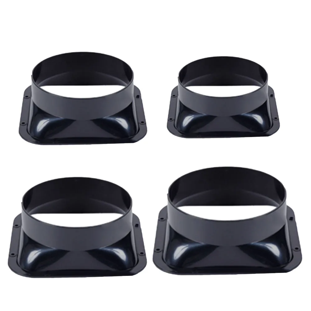 환기 덕트 플랜지 커넥터, 부드러운 표면 환기 장비, ABS 공기 흡입구 및 배출구 없음, 150mm, 200mm