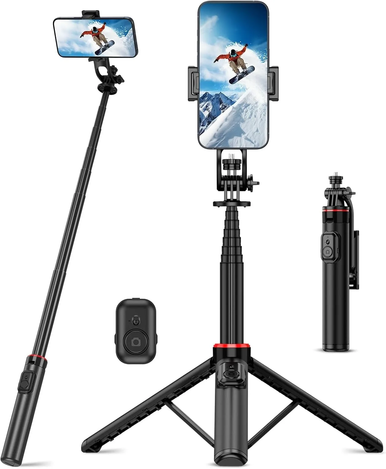 130cm Selfie Stick Tripod Smartphone Tripod Stand Wireless Remote Control Portable Retractable Cell Phone Tripod selfie stick