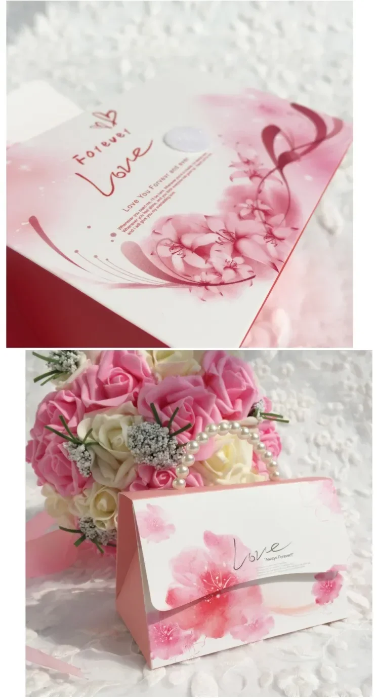 10Pcs/Lot Portable Party Wedding Favor Candy Boxes Baby Shower Gift Bags DIY Creative C... - SKU PFCB1145 - UGI Packaging