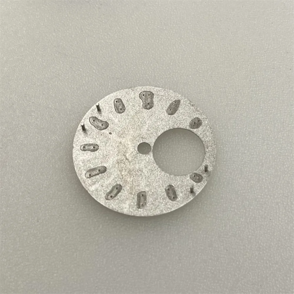 Watch Dial Accessories NH38 28.5mm Green Luminous For NH38/NH34 Movement Modification