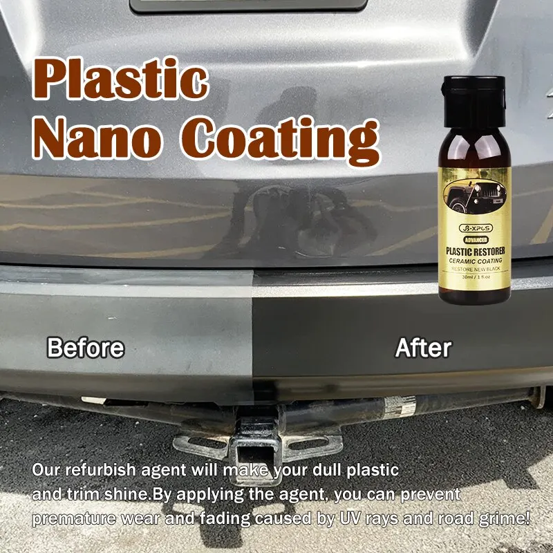 Car Plastic Restorer Ceramic Coating 2-3 Years Long-Lasting Protect Repair  Whitening Black Shine Plastic Trim & Rubber Care - AliExpress