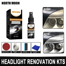 

Free Shipping 50ml 100ml Car Headlight Scratch Repair Spray Refurbishment Spray Car Headlight Cleaning Car Accessories Auto
