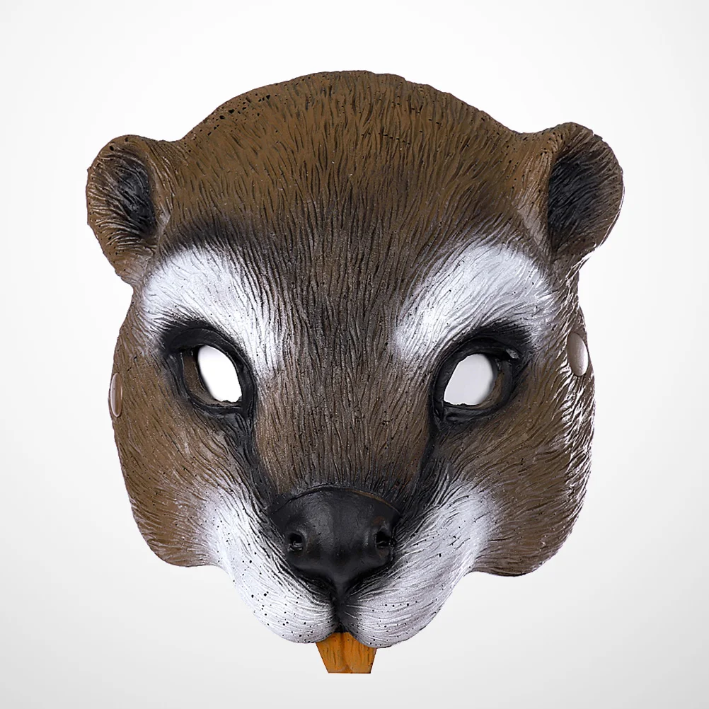 

Белка крыса пушистый костюм в маске ползучий для детей искусственная кожа-в форме белки прочная фотография искусственная кожа