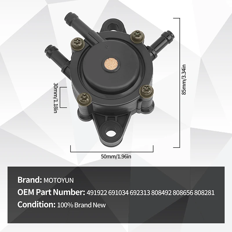 AHL Motorcycle Gasoline Fuel Pump For Honda GC135 160 190 GCV520 530 GS160 190 GX610 620 670 GXV530 610 620 670 100 50 390 motorcycle fuel pump