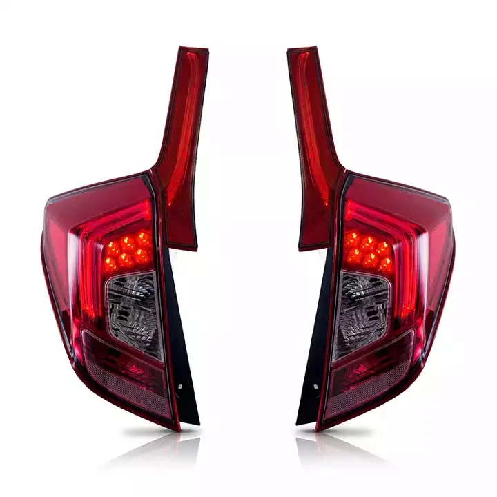 LED Taillights For Fit GK5 [RS Version] 2014-2018 For Jazz Full-LED Tail Lights Plug And Play