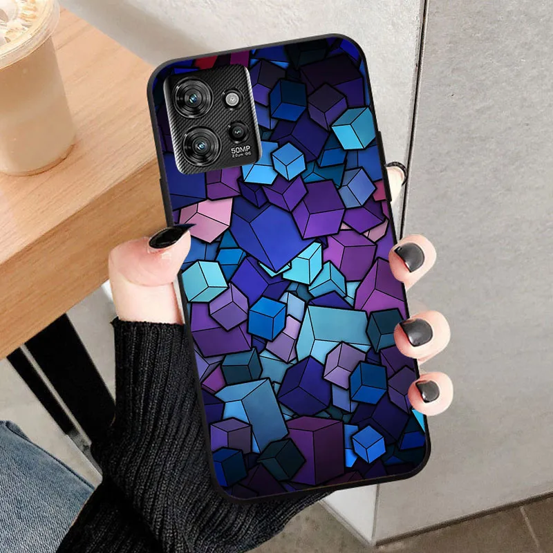 Shockproof Silicone Bumper Back Cover - Soft TPU Protective Phone Case, 6.6