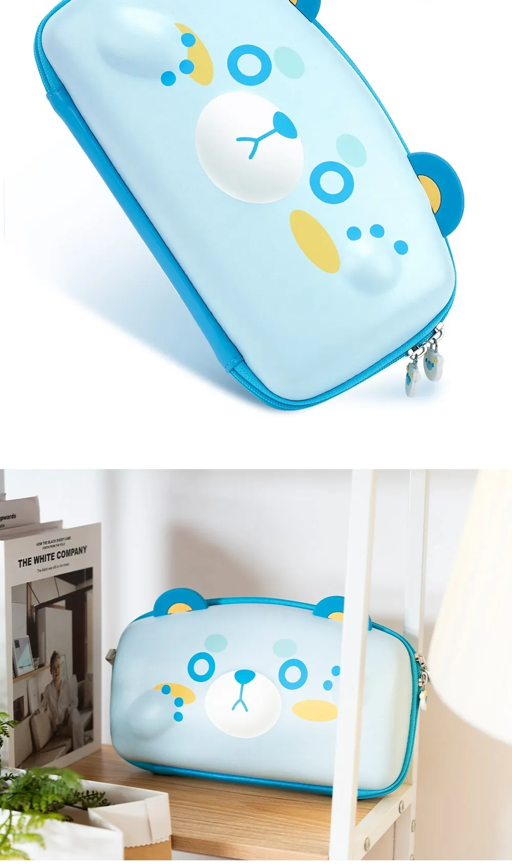 Geekshareニンテンドースイッチキャリングケースかわいい青クマ