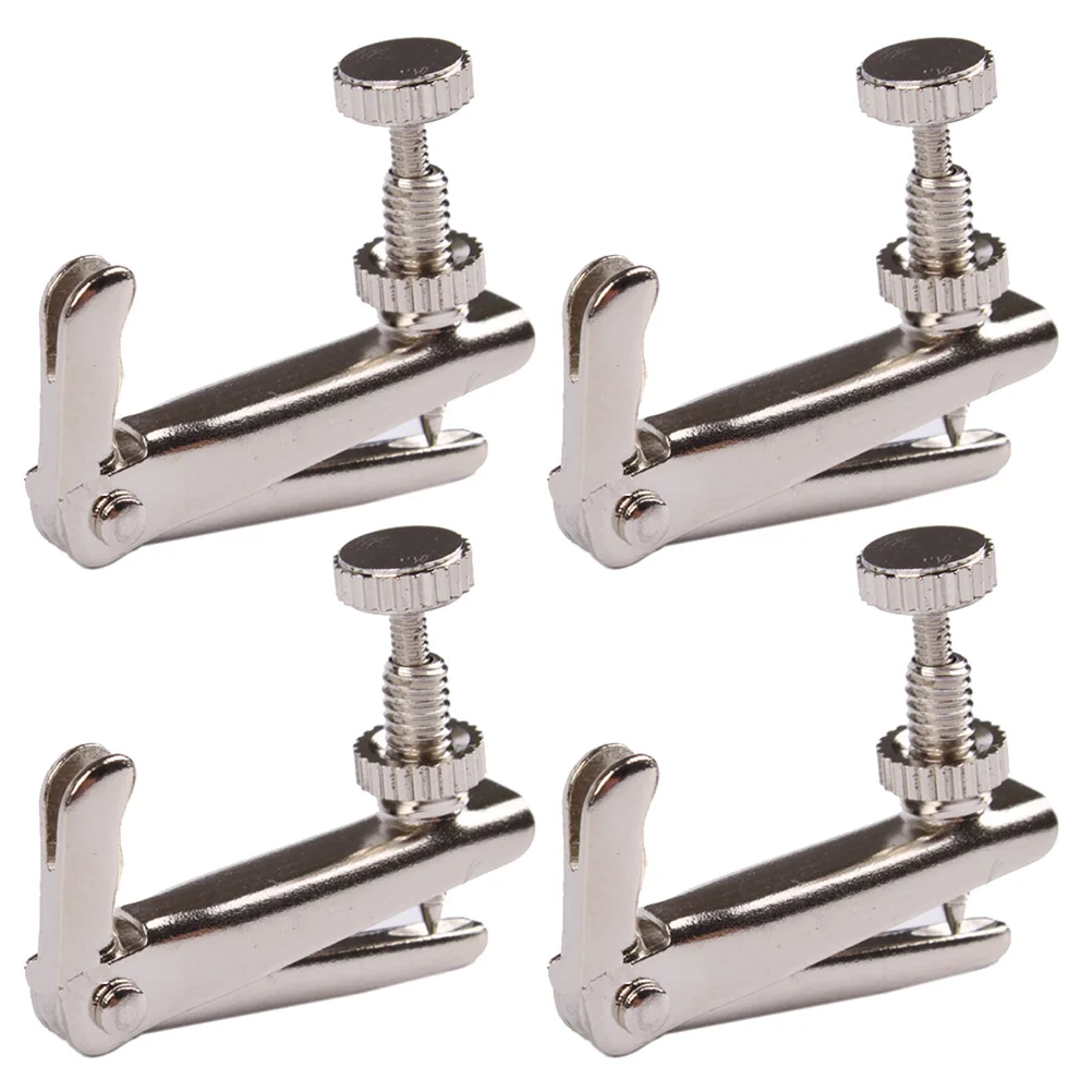 

Violin Parts String Adjuster Fine Tuners Violin Accessories Size ( Silver )