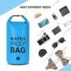 10L 4 Colors Floating Waterproof Dry Bag, Roll Top Sack Keeps Gear Dry for Backpacking, Kayaking, Rafting, Boating, Swimming 1