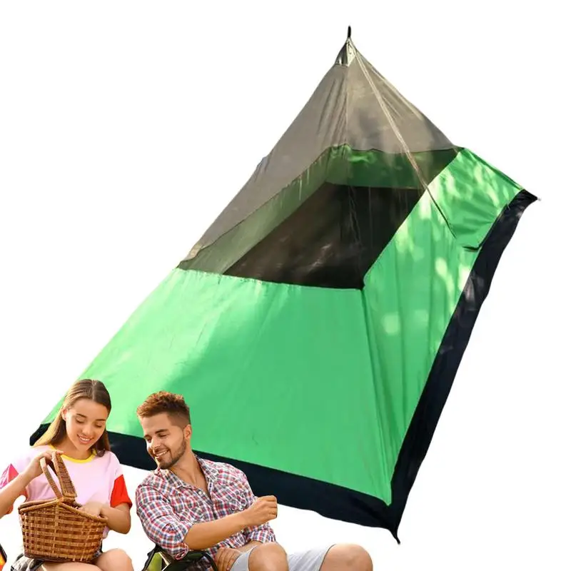 

Camping Inner Tent Outdoor Ultralight Triangle Tents Inner Tent Rodless Portable Inner Teepee