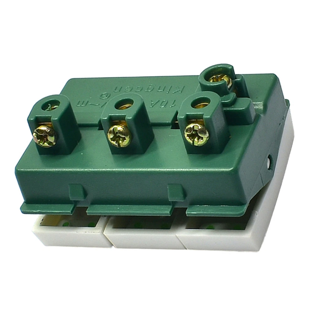 Universal 3-button Bathroom Heater Switch 250V 10A 3-way Heating Bulb Control Button Wall Mounted 3-key Power Switch Accessories