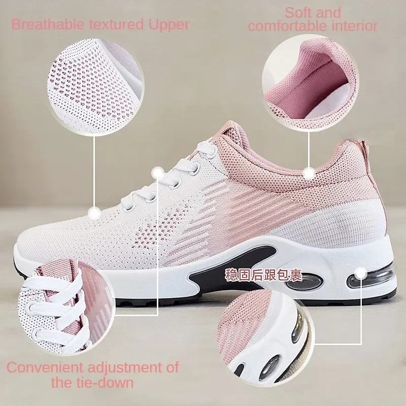 さかな 　／　洗濯女　Les Blanchisseuses Womens Shoes 2025: Lightweight Mesh Sneakers for All Seasons