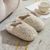 Crestar Warm Fluffy Women Slippers Winter New Indoor Soft Sole Fuzzy Bedroom Flat Slides Non-slip Fleece Lind Fur House Slippers 3