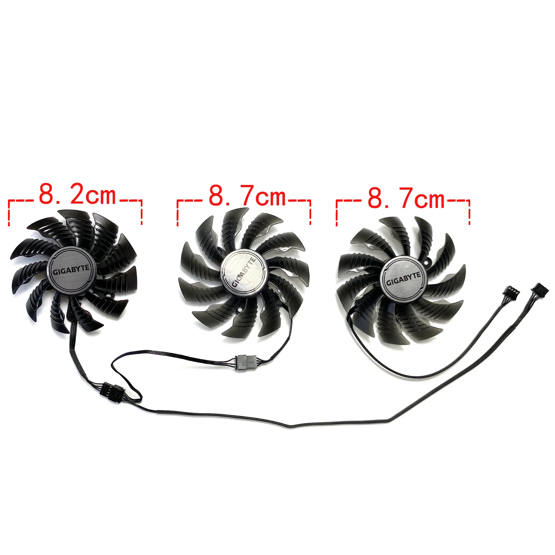 New For GIGABYTE GeForce RTX3080 3080TI 3090 GAMING OC Graphics Card Replacement Fan PLA09215S12H