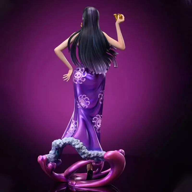25cm One Piece Anime Figure C2 Uta Kimono Empress Boa Hancock High Quality Model Statue Boutique Decorative Collection Toys Gift