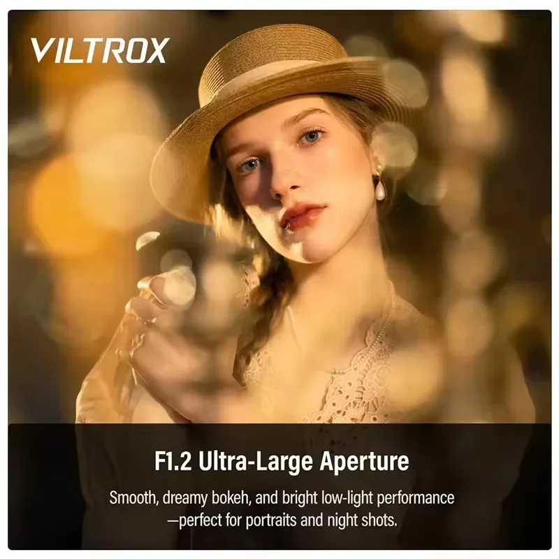 VILTROX 자동 초점 풀프레임 카메라 렌즈 AF 35mm F1.2 LAB 대구경 프라임 렌즈 ( E 마운트, 니콘 Z 마운트 카메라용)