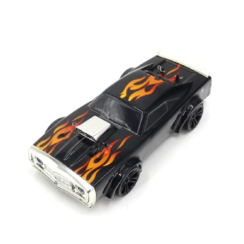 1:16 4wd Rc Drift Car Flat Racing Car With Led Lights 2.4g Rc Muscle Car High Speed Drift Racing Car Kids Adult Model Toys Gift 3