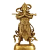 Wholesale Pure Copper Weituo Bodhisattva Statue Weituo Buddha Ornament Guardian Kala Weituo God Statue for Home Use in Buddhist 5