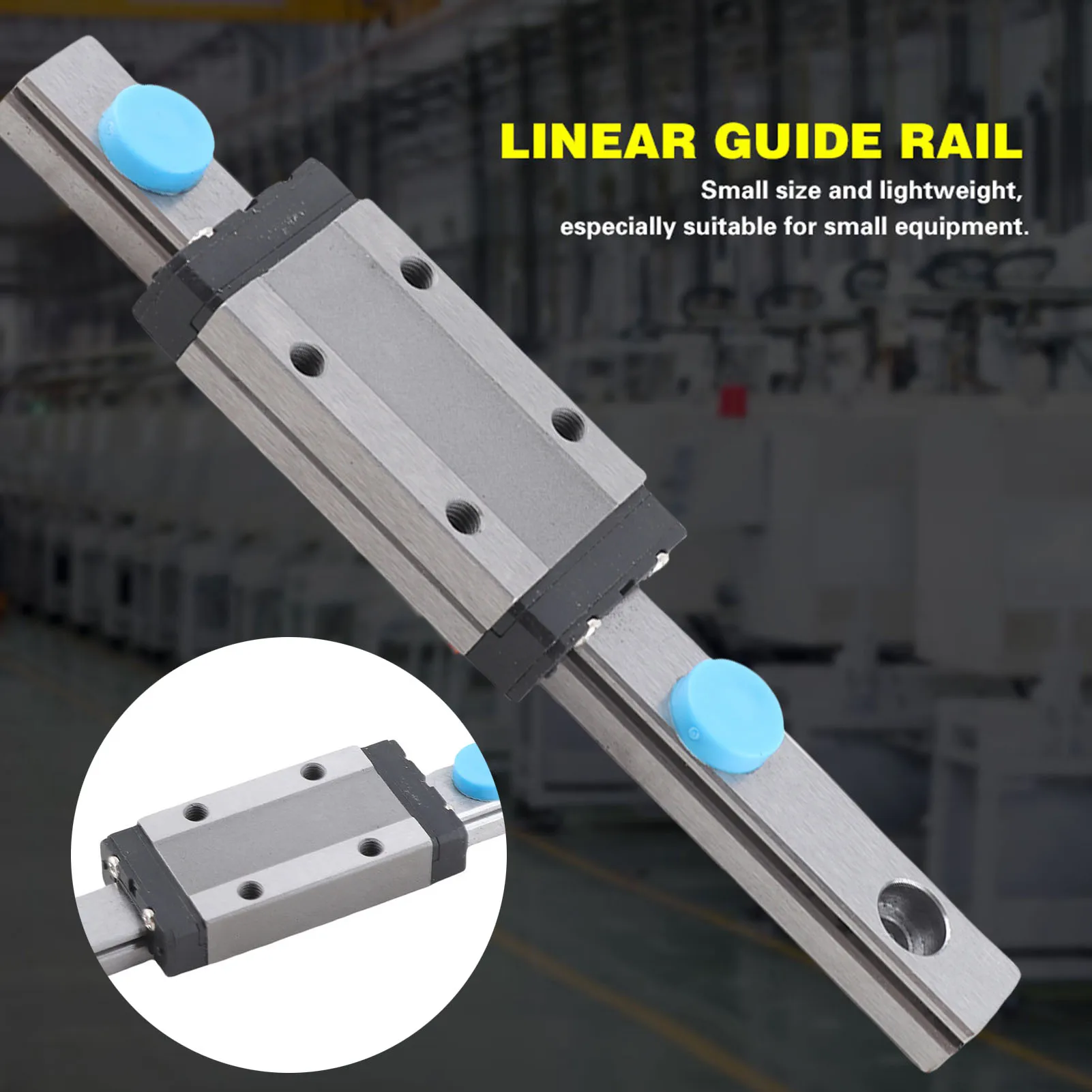 100mm Miniature Linear Motion Guide with 9mm Slider Width