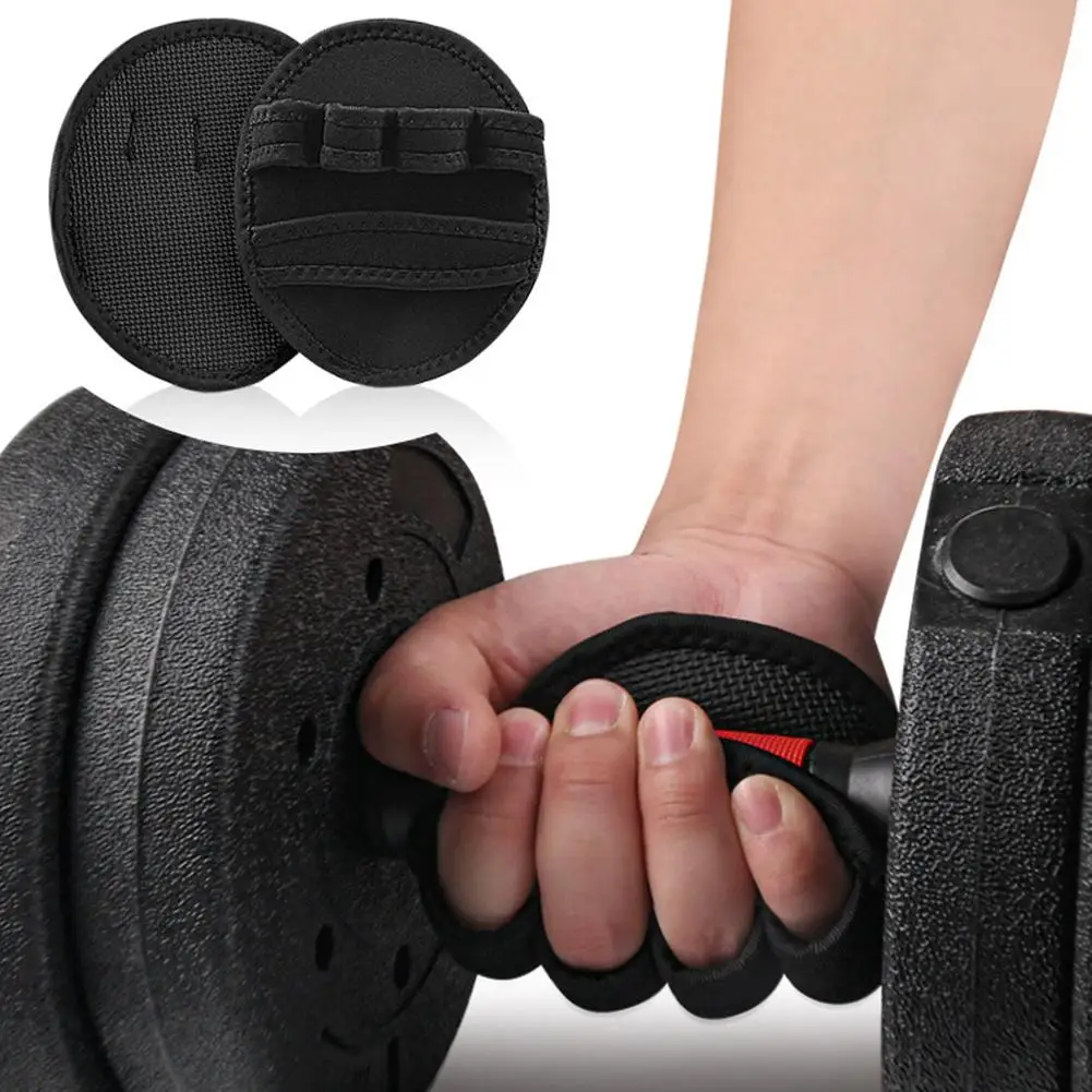 

Lifting Dumbbell Grips Pads Unisex Anti Skid Weight Training Gloves Gym Workout Fitness Sports For Hand Protecto L8p4