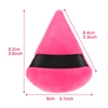 1/3/6Pcs Triangle Powder Puff Facial Smooth Sponge Beauty Cosmetics Washable  Mini Plush Powder Puff Lightweight Makeup Tools 6