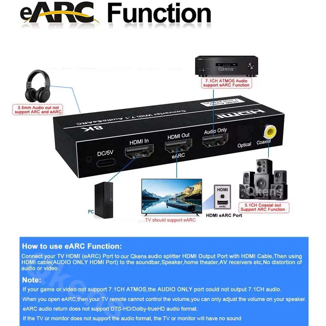 With Hdmi Arc Connecting Soundbar To Av Receiver Soundbar Hdmi Arc  Connection Diagram Soundbar Hdmi Earc Connection