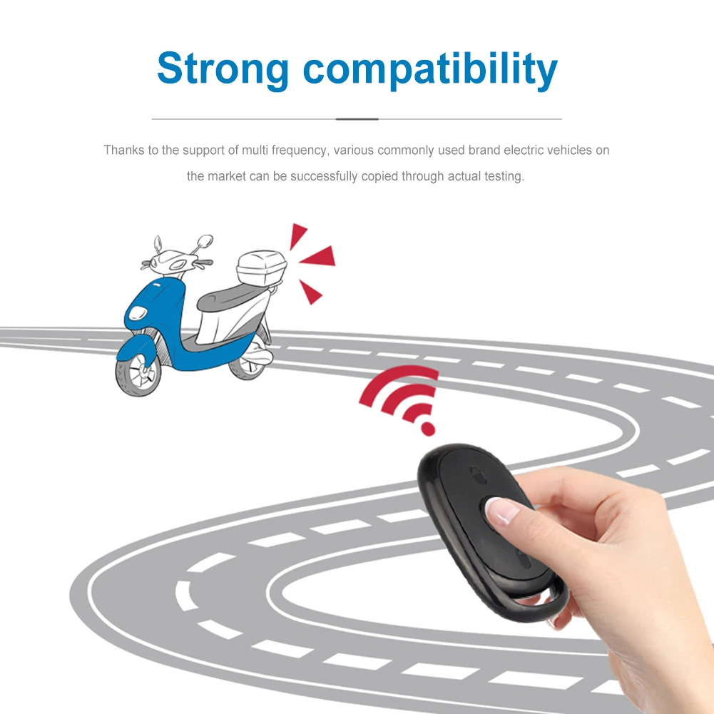 Copy Remote Controller 3 Buttons Smart Copy Duplicator 315MHz 433MHz 410MHz Duplicator Key High Sensitivity Wireless Transmitter