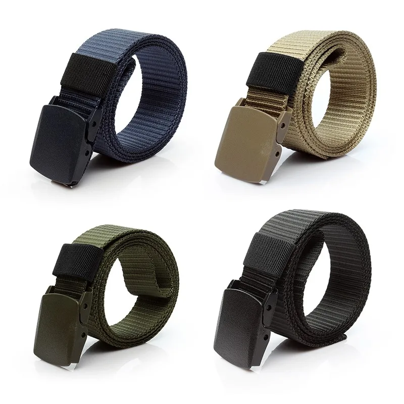 Army Tactical Belt Military Waist Belt Men Women Canvas Cummerbunds for Shipping