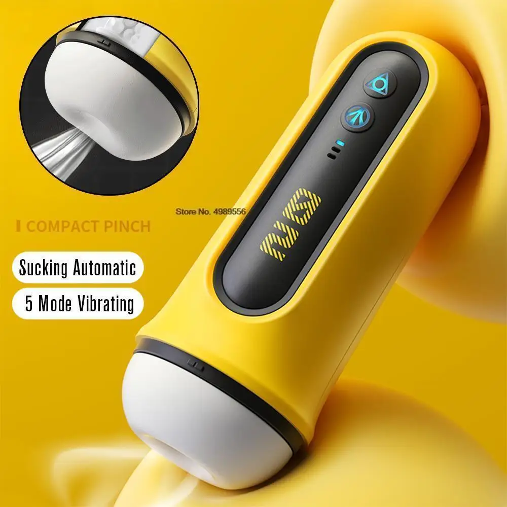 Pocket Pusssy Aircraft Cup Male Masturbator Man Sex Toys Vacuum Suction Sucking Penis Machine Pussy Adult Electric Toys For Men