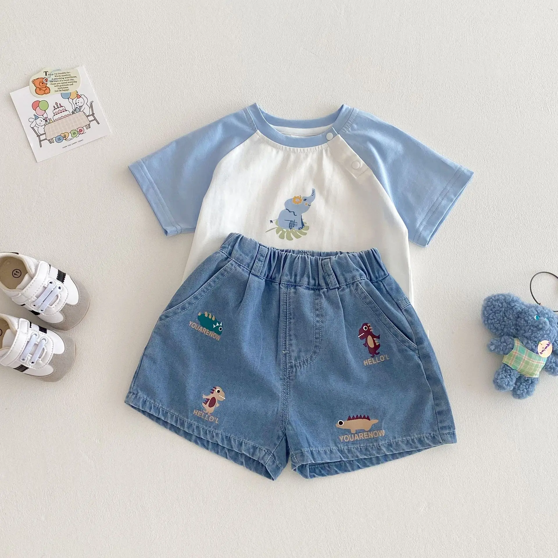 Denim Shorts for Kids Summer Clothing