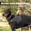 Dog Walking Accessories Dog Harness for Large Dogs Tactical Military Vest Pet German Shepherd Golden Retriever Tactical Training 5