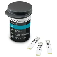 Bandelettes de test de glycémie Accu Chek Instant 50/100 pièces (Exp: Dernière date) 2