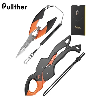 Pullther Multifunctional Fishing Tools Set – Pliers, Line Scissors, Lip Grip & Hook Remover 1